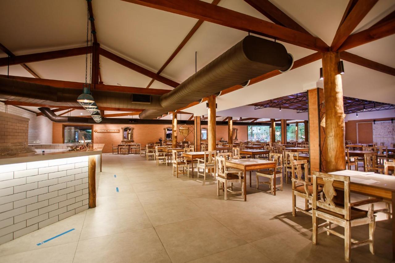 La Torre Resort All Inclusive Porto Seguro Kültér fotó The dining room at the new boarding house