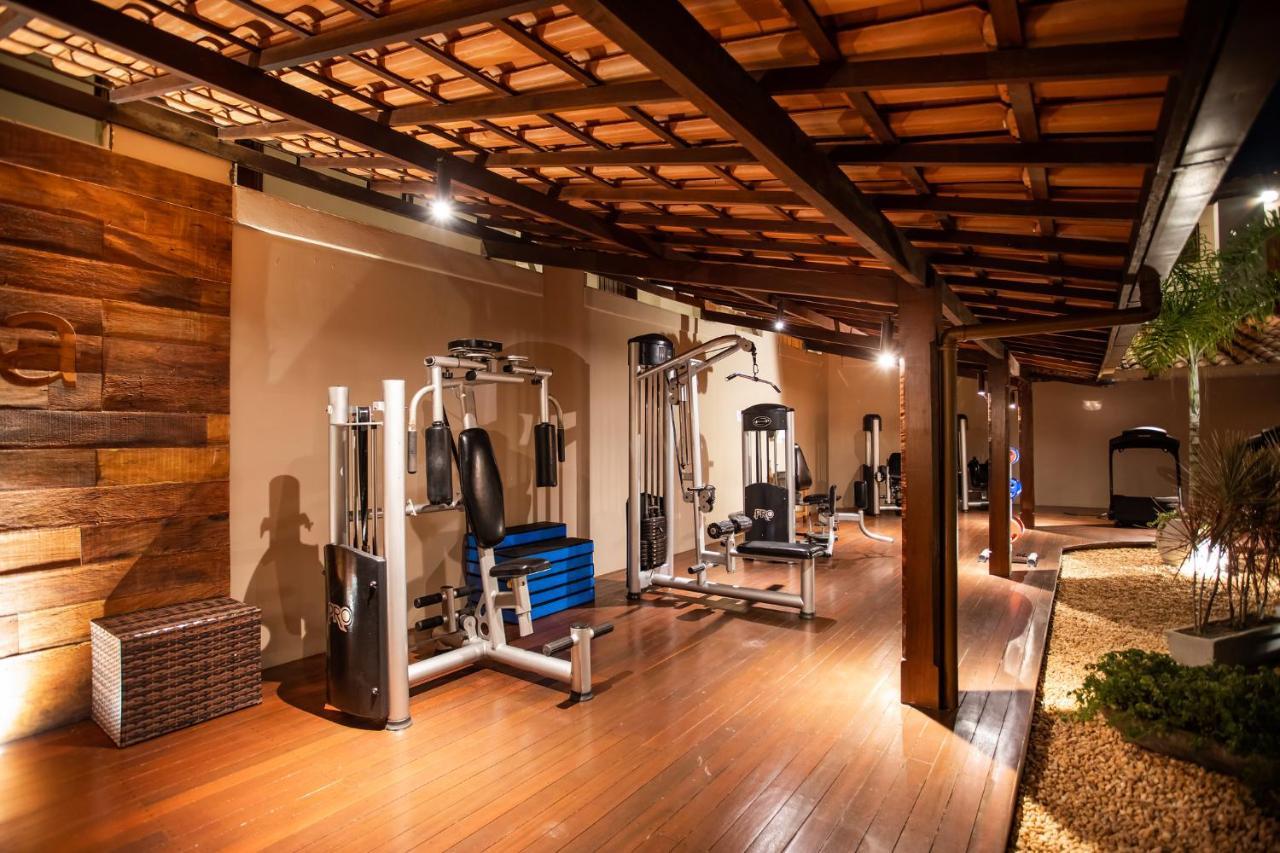 La Torre Resort All Inclusive Porto Seguro Kültér fotó The gym at the hotel